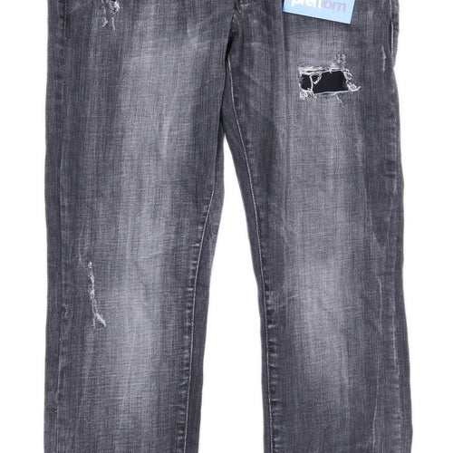 Zara Mens Grey Denim Jeans Size W32/L30