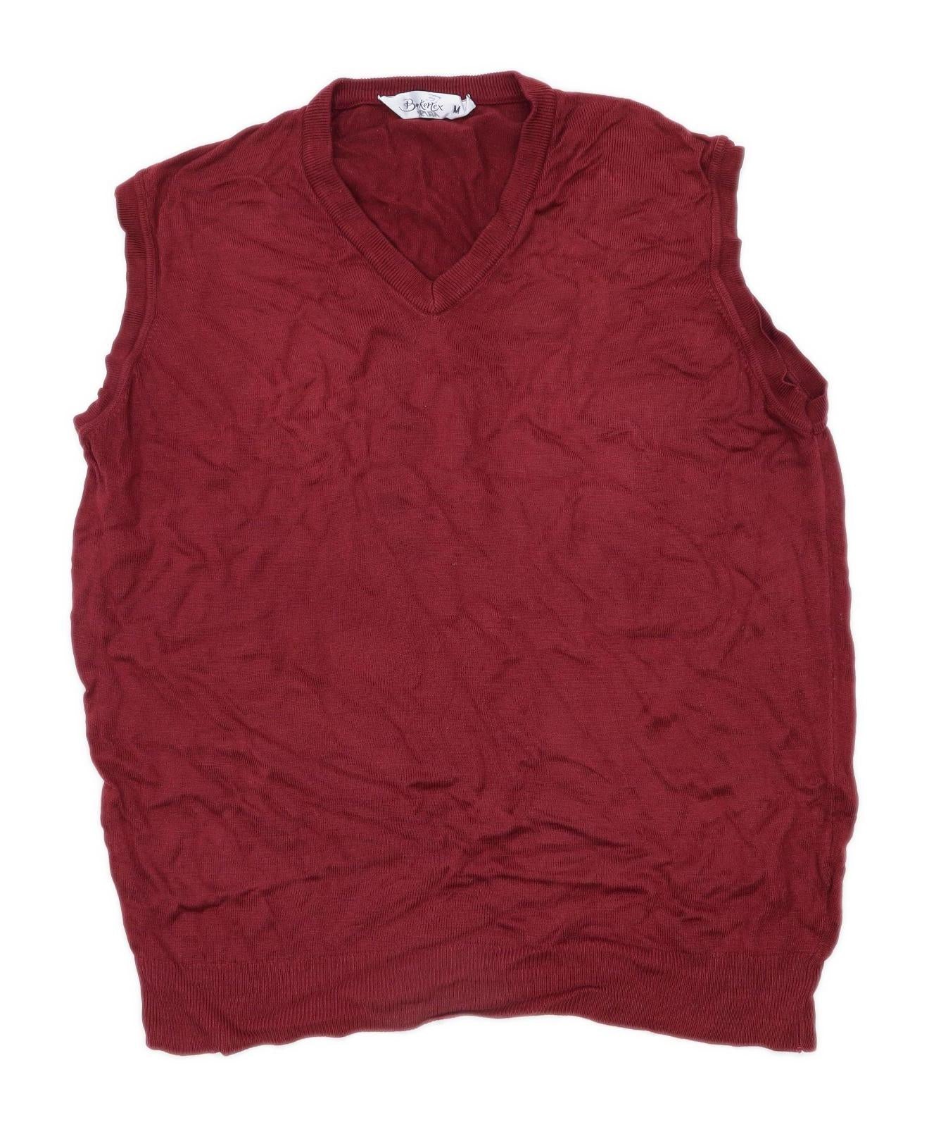 Berkertex Mens Size M Red Top