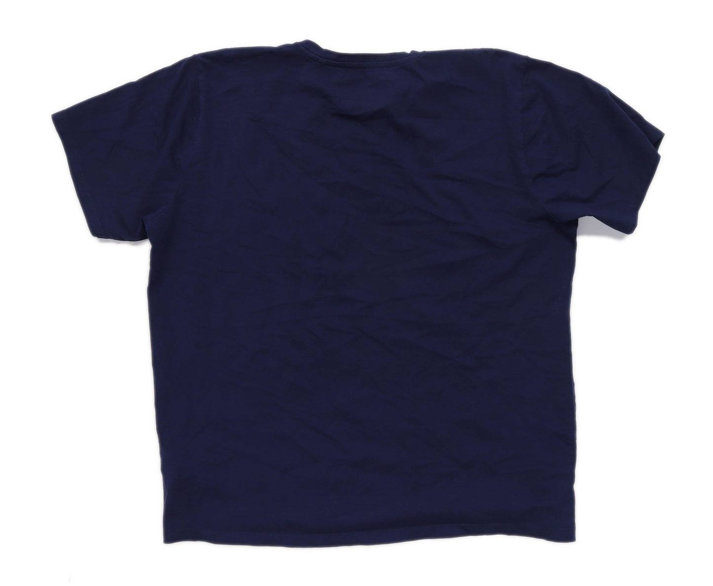 Next Mens Size 2XL Cotton Blue Top