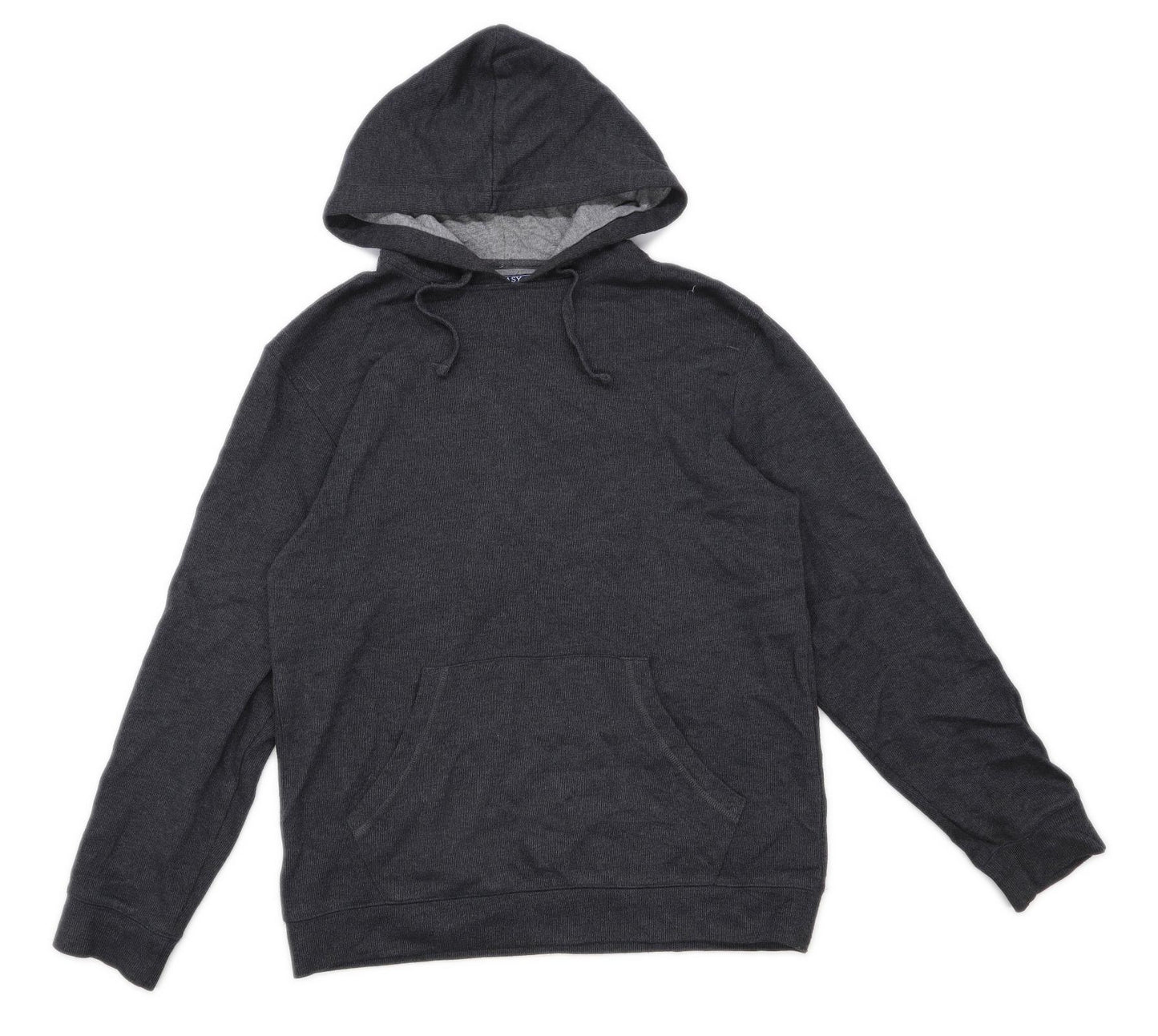 Matalan Mens Size M Cotton Blend Grey Hoodie