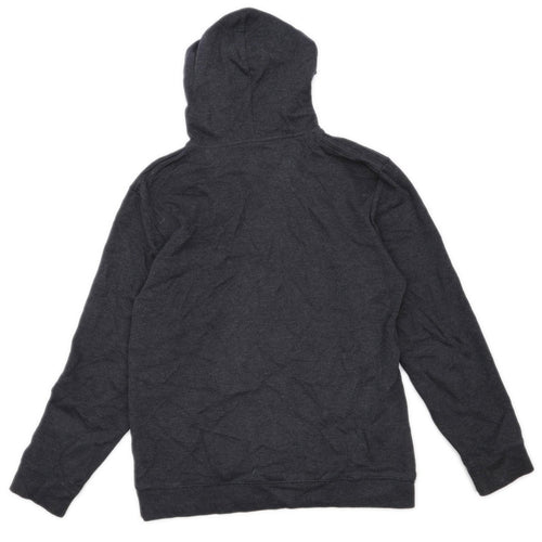 Matalan Mens Size M Cotton Blend Grey Hoodie