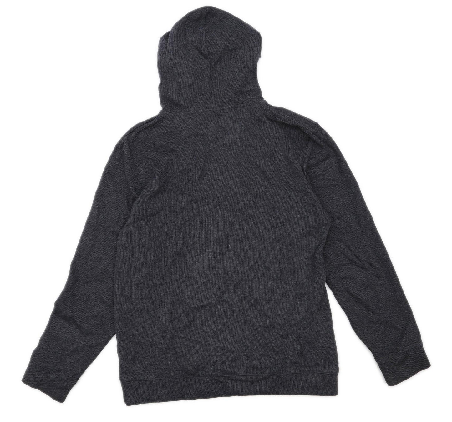 Matalan Mens Size M Cotton Blend Grey Hoodie