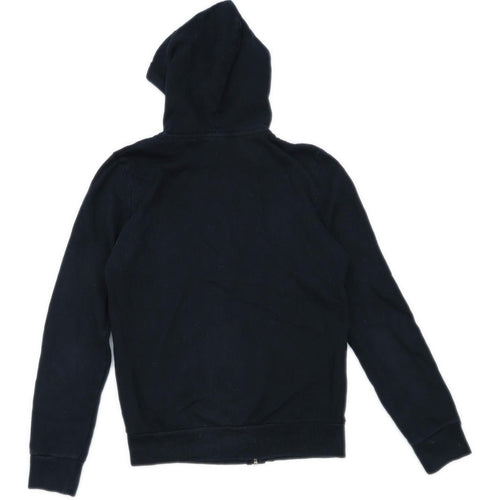 Topman Mens Size 2XS Black Hoodie
