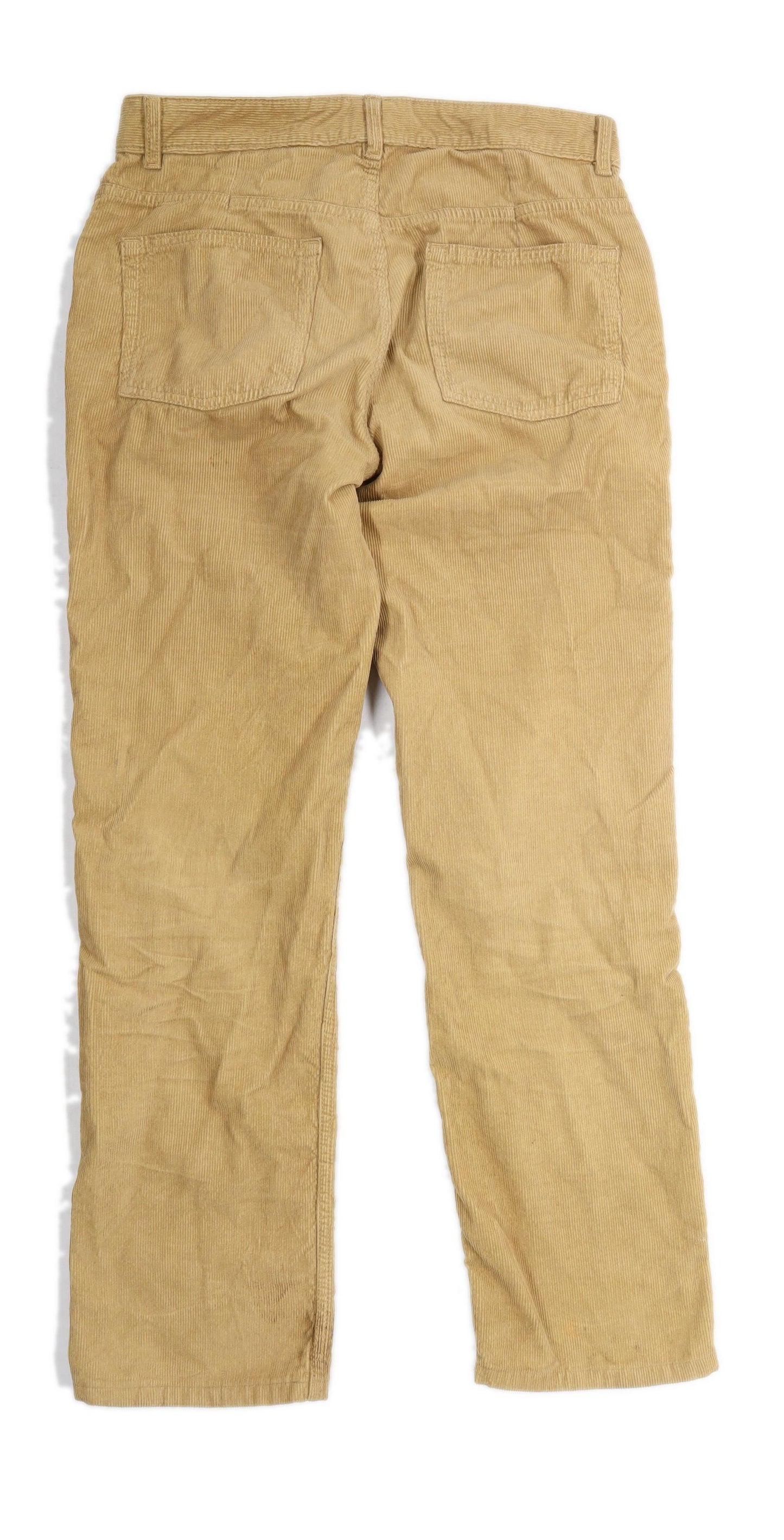 Boden Mens Beige Corduroy Blend Trousers Size W32/L28