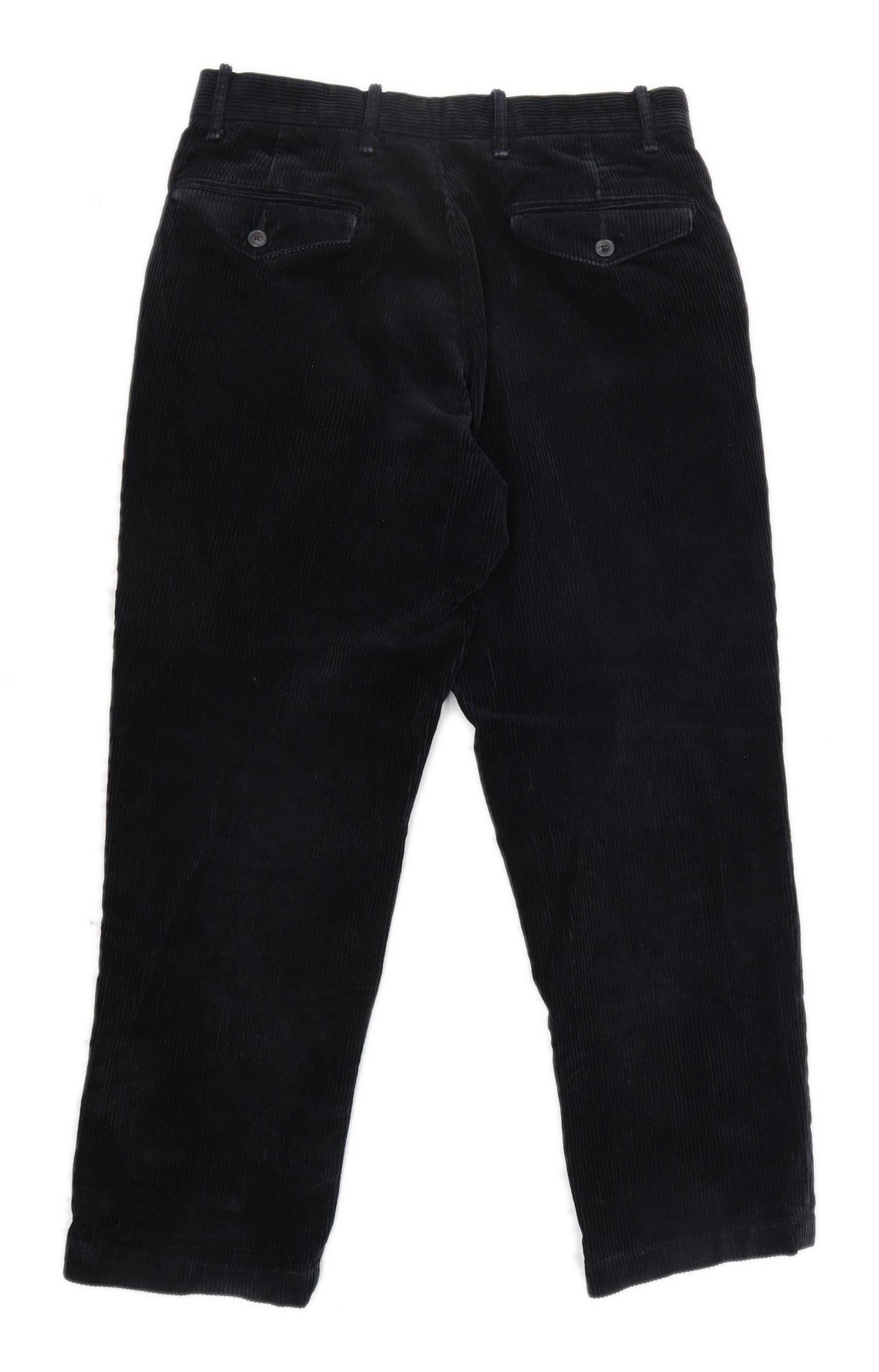 Marks & Spencer Mens Black Corduroy Trousers Size W32/L29