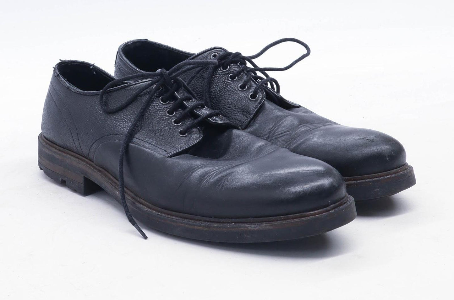 Ask The Missus Mens EU Size 44 Black Formal Shoes