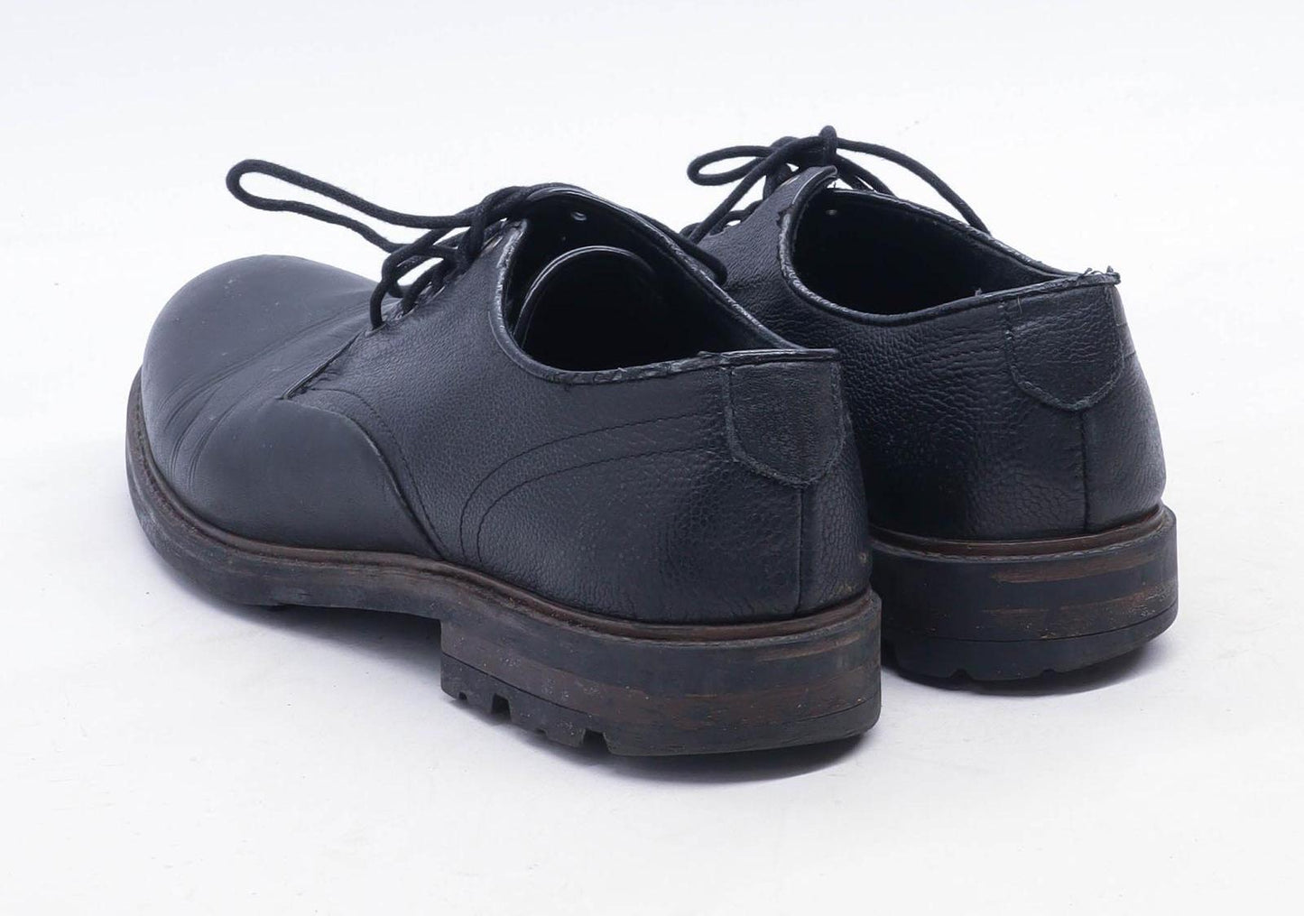 Ask The Missus Mens EU Size 44 Black Formal Shoes