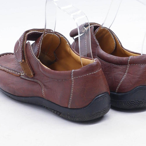 Brickers Mens UK Size 8 Brown Formal Shoes