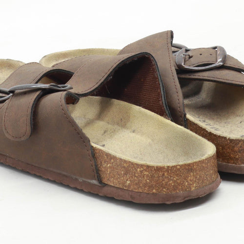 Primark Mens UK Size 7 Brown Sandals