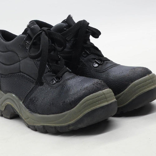 Arco Essentials Mens UK Size 4 Black Work Boots