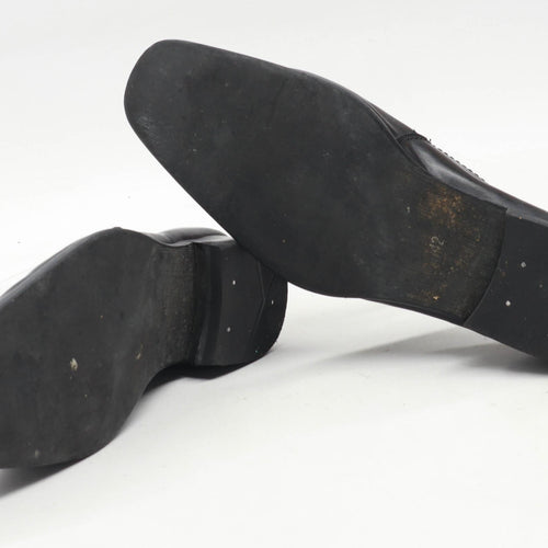 Marco Giovani Mens EU Size 42 Black Leather Formal Shoes