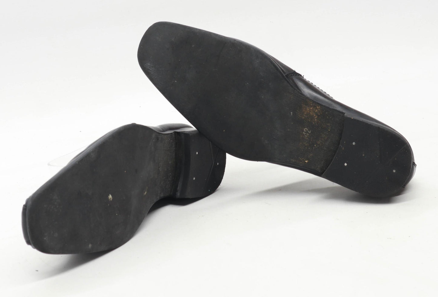 Marco Giovani Mens EU Size 42 Black Leather Formal Shoes