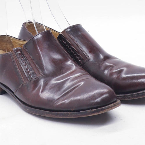 Samuel Windsor Mens UK Size 8.5 Brown Leather Formal Shoes