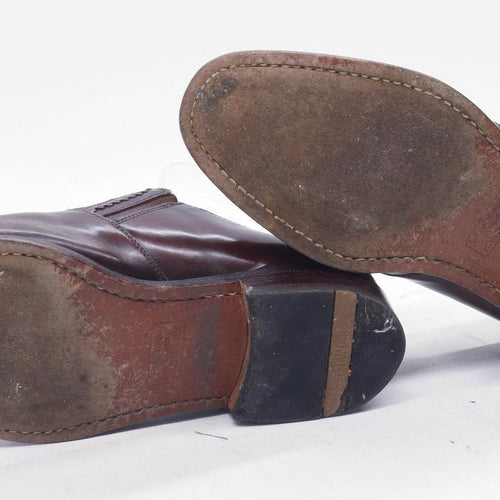 Samuel Windsor Mens UK Size 8.5 Brown Leather Formal Shoes