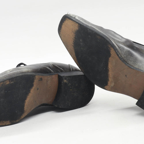 Ikon Mens UK Size 7 Grey Leather Formal Shoes