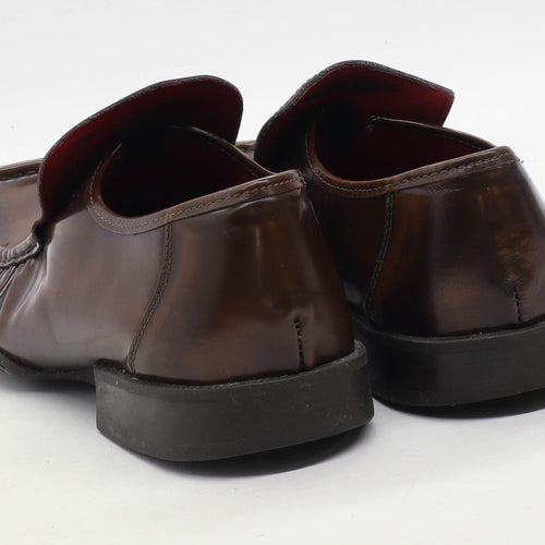 Tom Wolfe Mens UK Size 11 Brown Formal Shoes