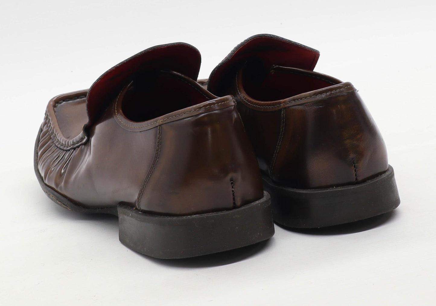 Tom Wolfe Mens UK Size 11 Brown Formal Shoes