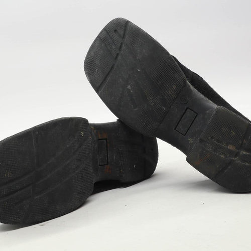 Louis Gianni Mens UK Size 9 Black Suede Casual Shoes