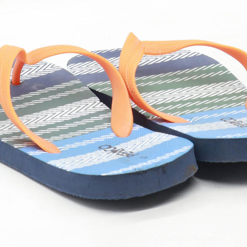 Pep & Co Mens UK Size S Multi-Coloured Flip-Flops