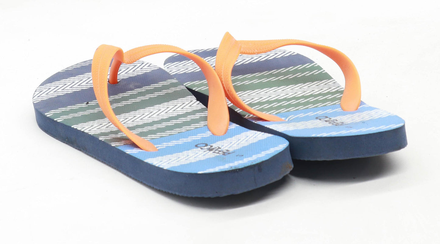 Pep & Co Mens UK Size S Multi-Coloured Flip-Flops