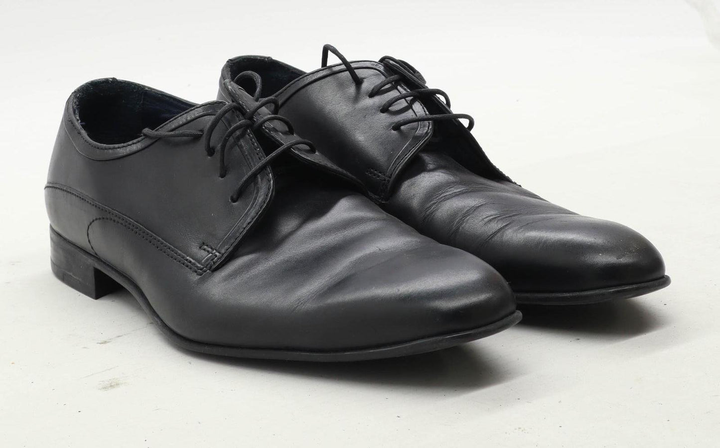 Zara Man Mens UK Size 6 Black Formal Shoes
