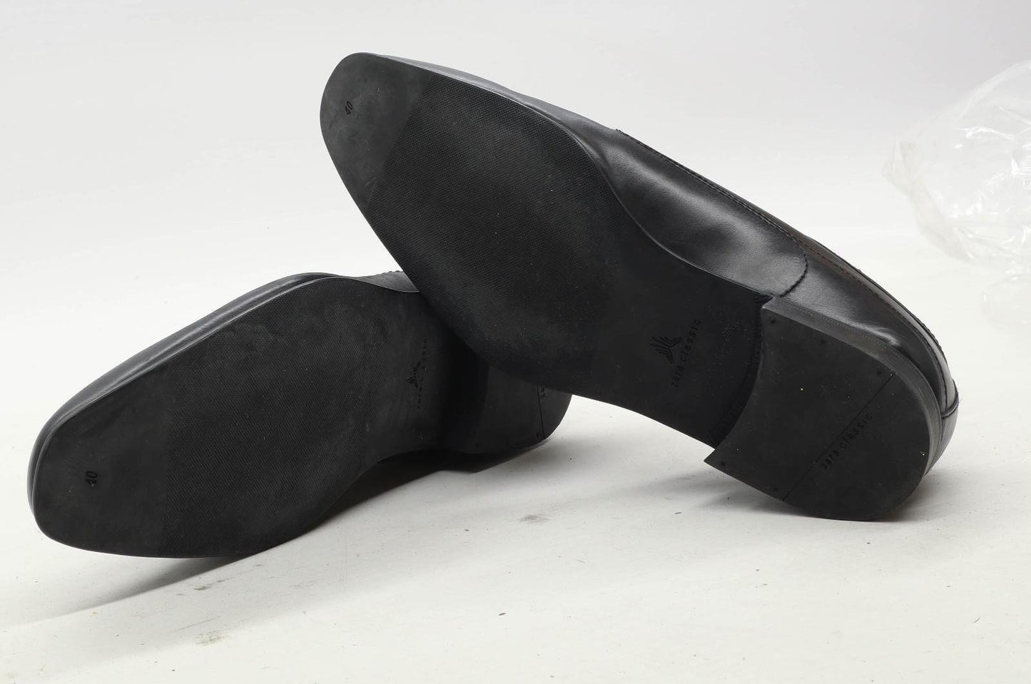 Zara Man Mens UK Size 6 Black Formal Shoes