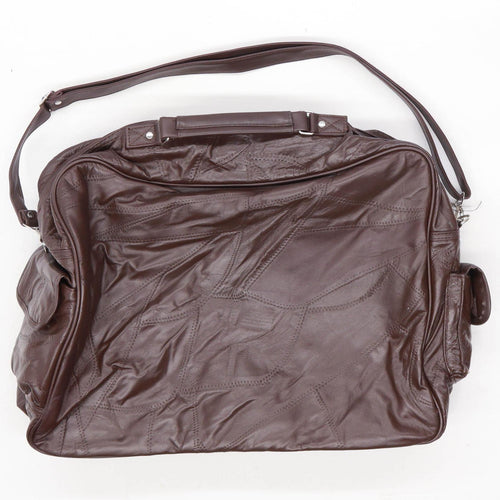 Cotton Traders Burgundy Leather Mens Bag