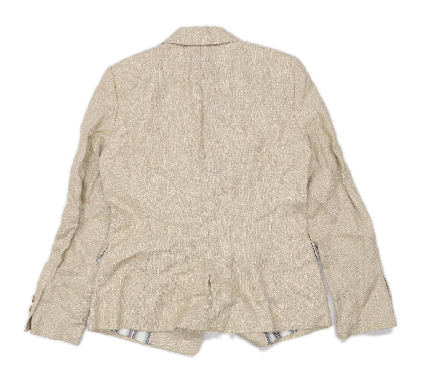 Zara Womens Size M Cream Suit Jacket (Regular)