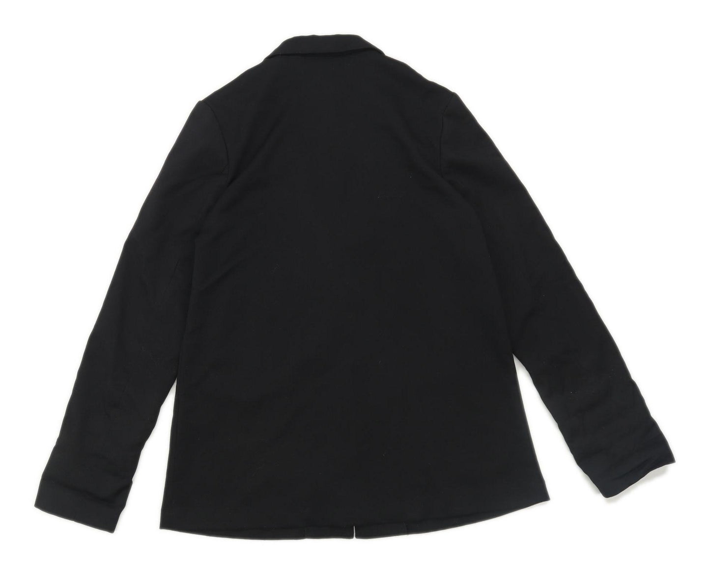 H&M Womens Size 12 Black Suit Jacket (Regular)