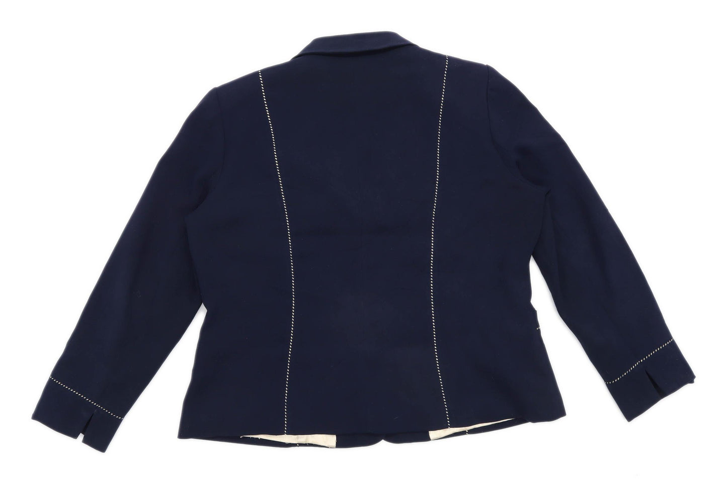 Jacques Vert Womens Size 18 Blue Blazer (Regular)