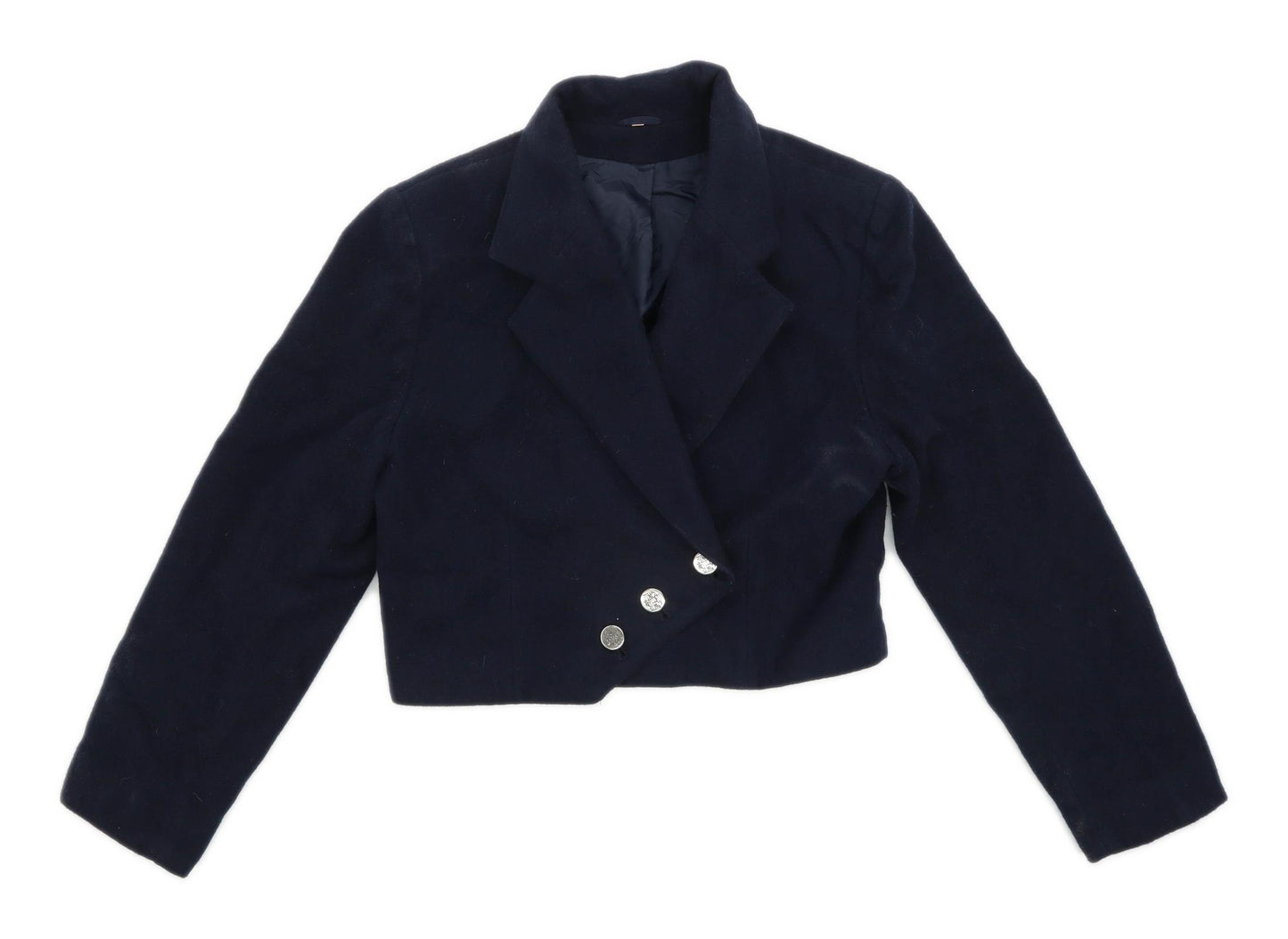 Preworn Womens Size 12 Blue Jacket