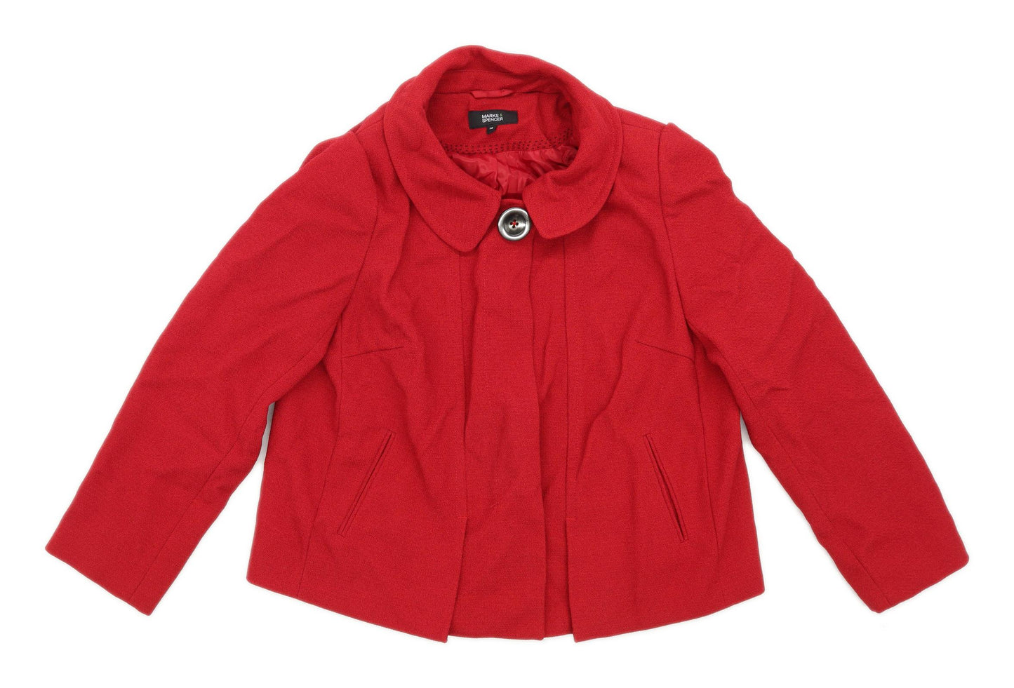 Marks & Spencer Womens Size 16 Red Jacket
