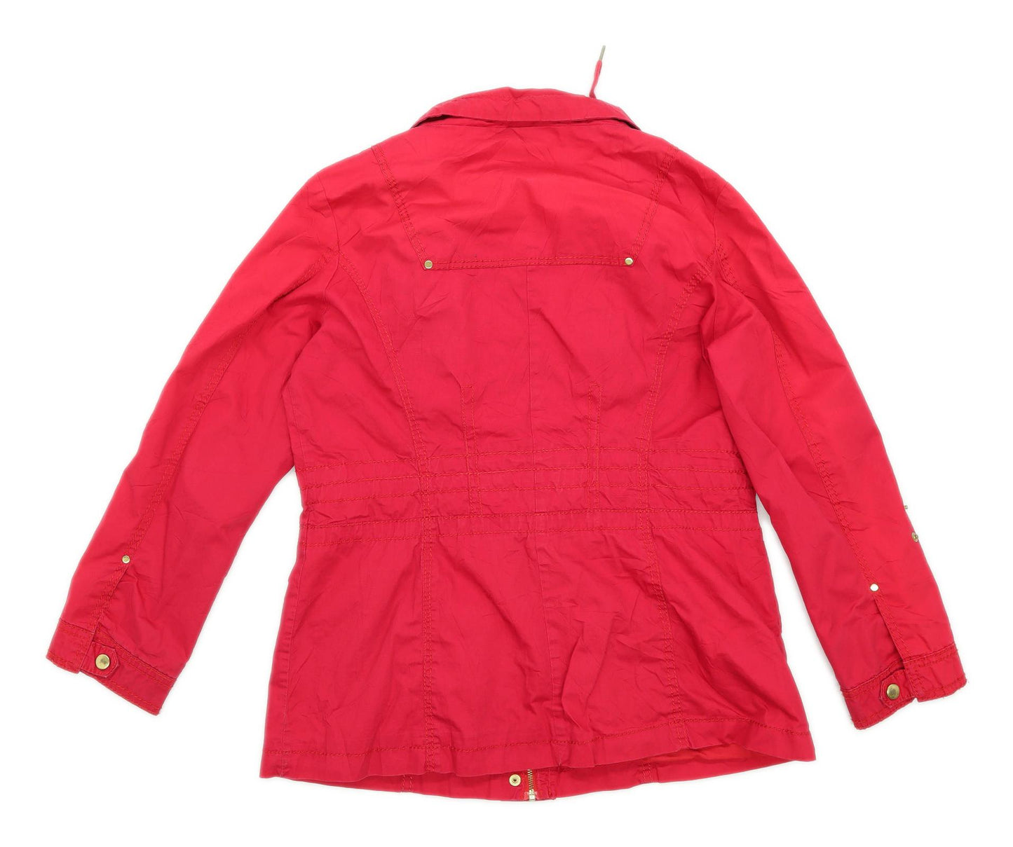 Next Womens Size 16 Cotton Red Jacket