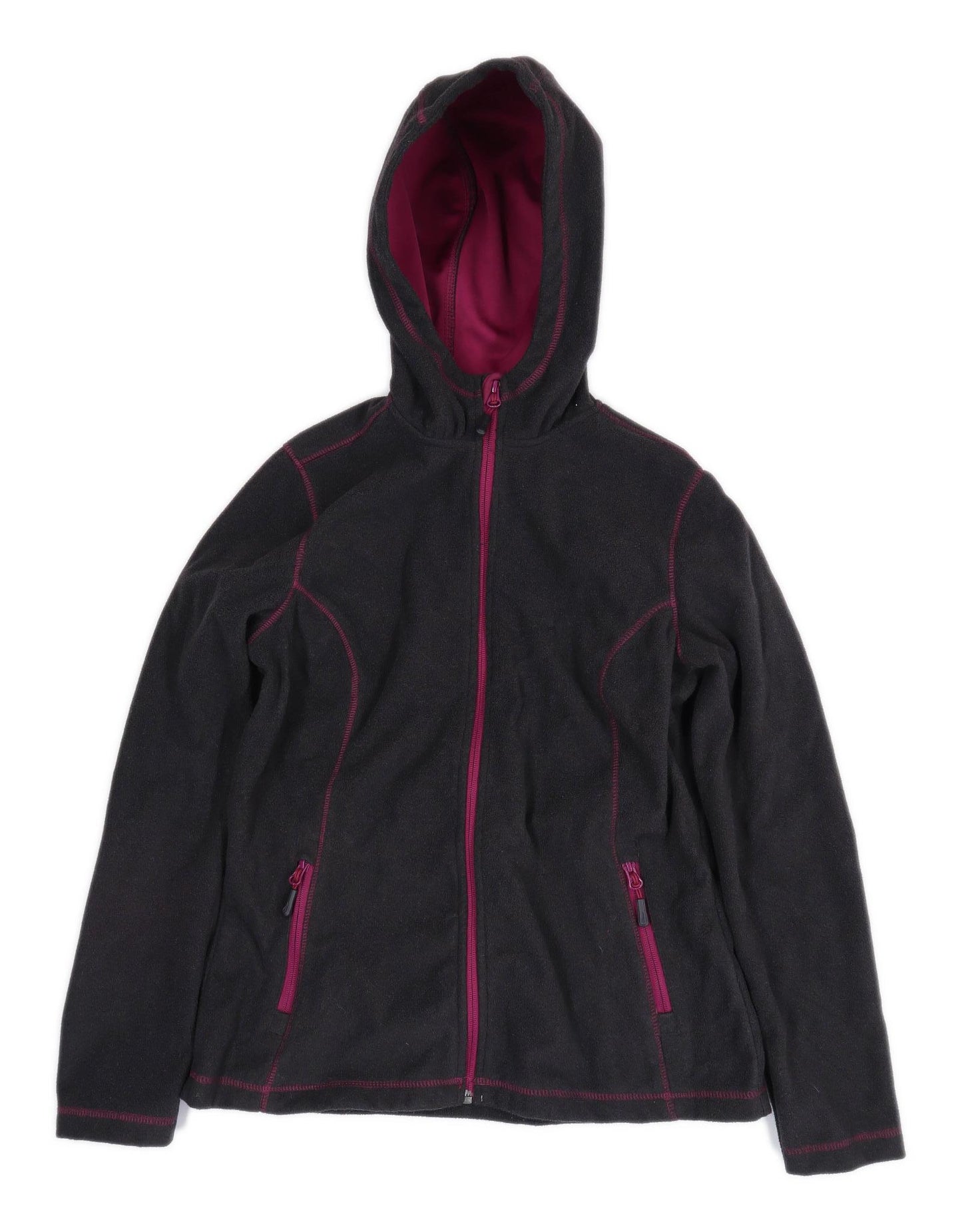Crivit Womens Size M Fleece Grey Jacket
