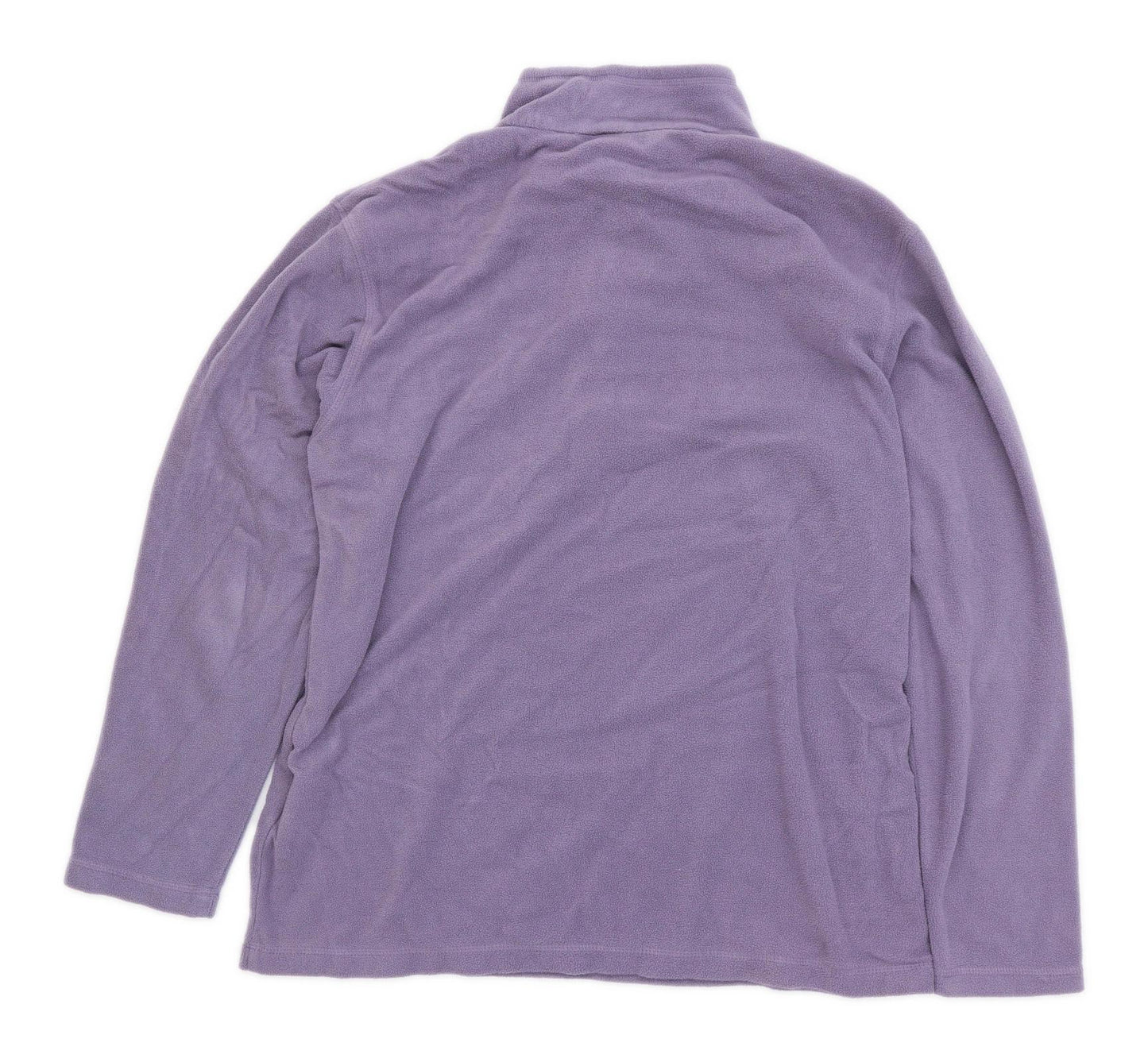 Regatta Womens Size 14 Fleece Graphic Purple Jacket