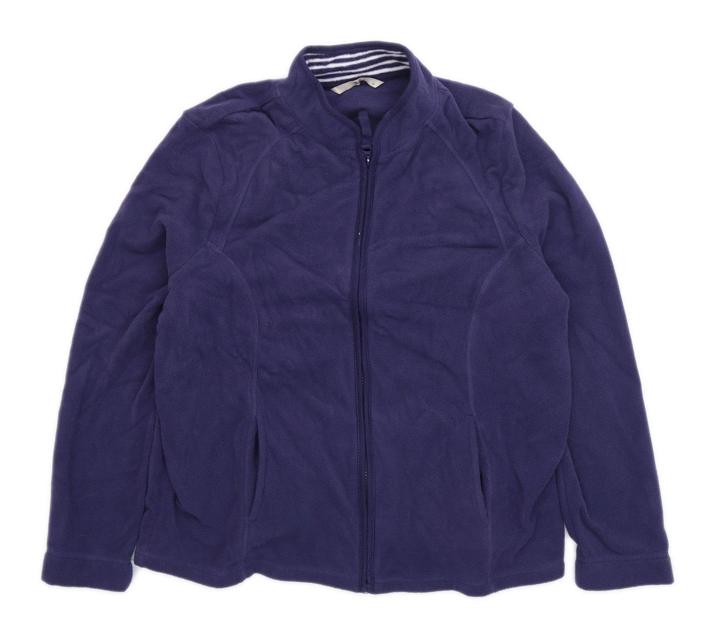 TU Womens Size 16 Fleece Blue Jacket
