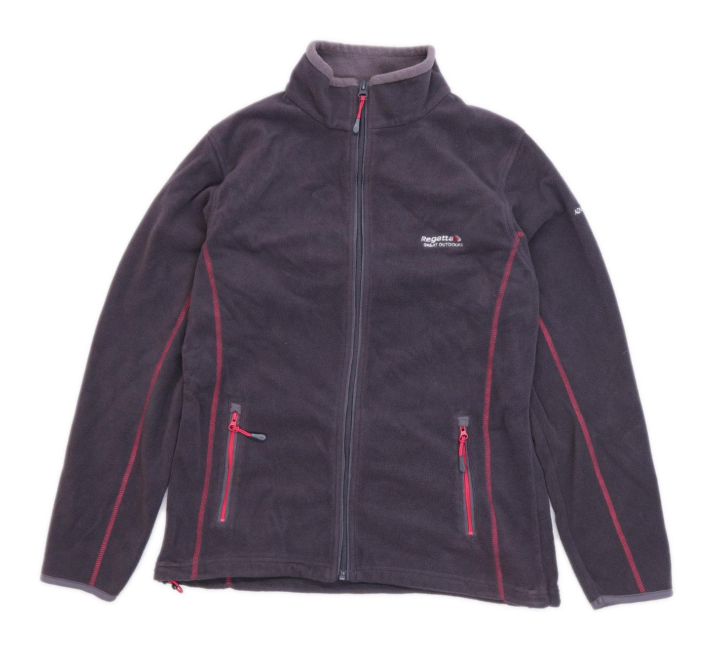 Regatta Womens Size 10 Fleece Graphic Grey Jacket