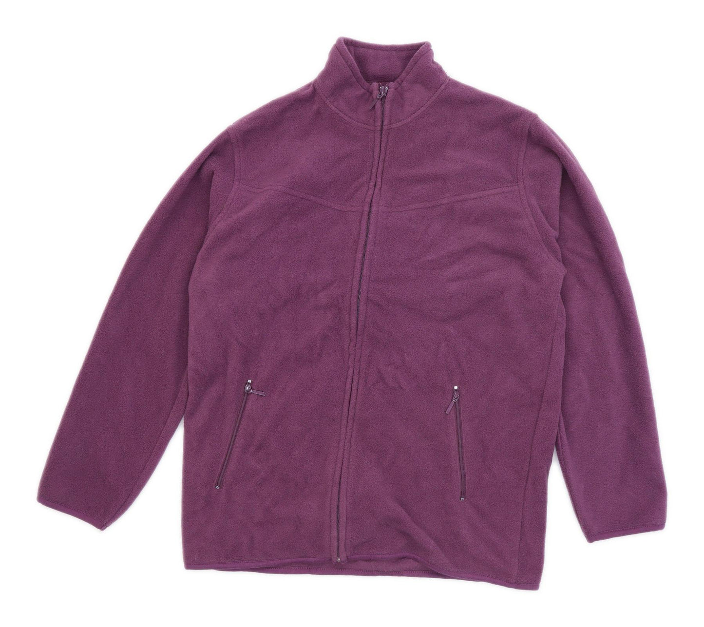 EWM Womens Size 10 Fleece Purple Jacket