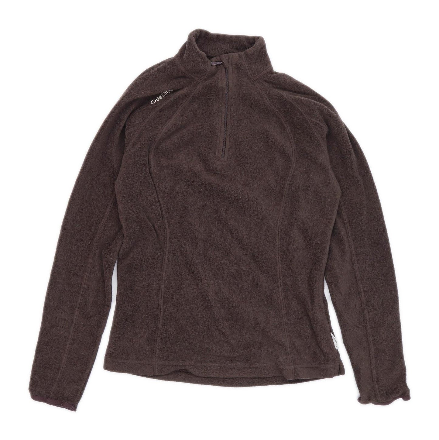 Quechua Womens Size XS Fleece Brown Jacket