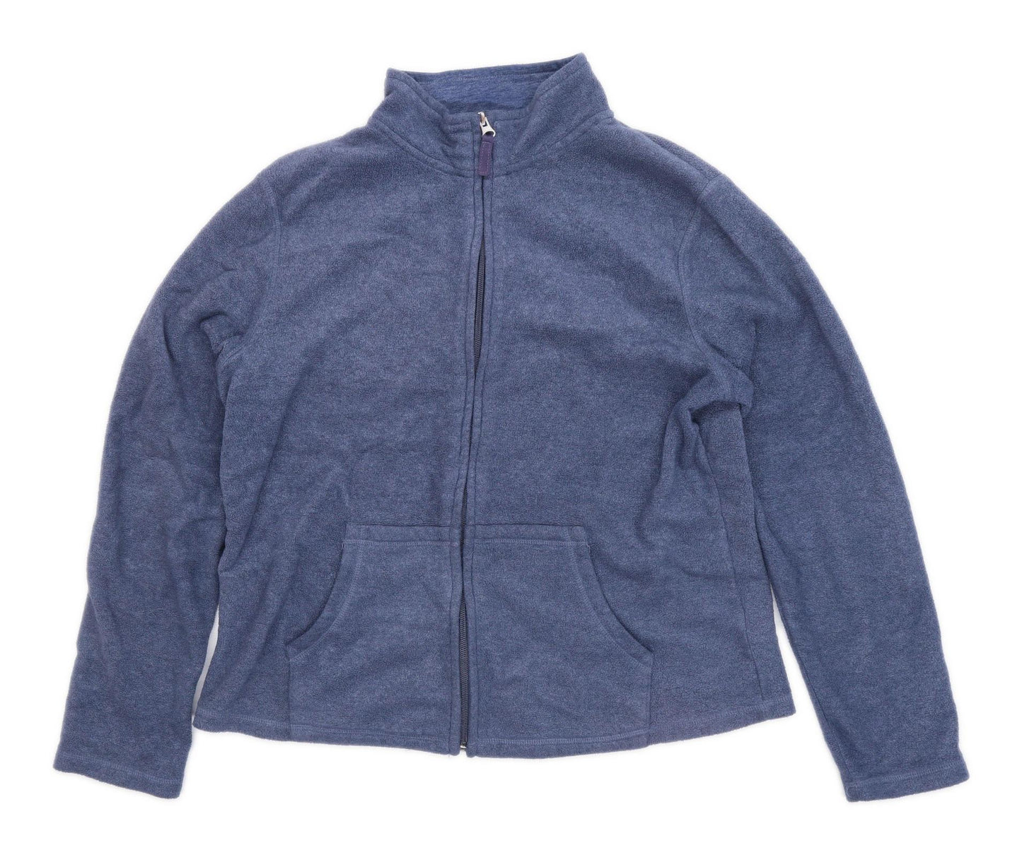 BHS Womens Size 16 Fleece Blue Jacket