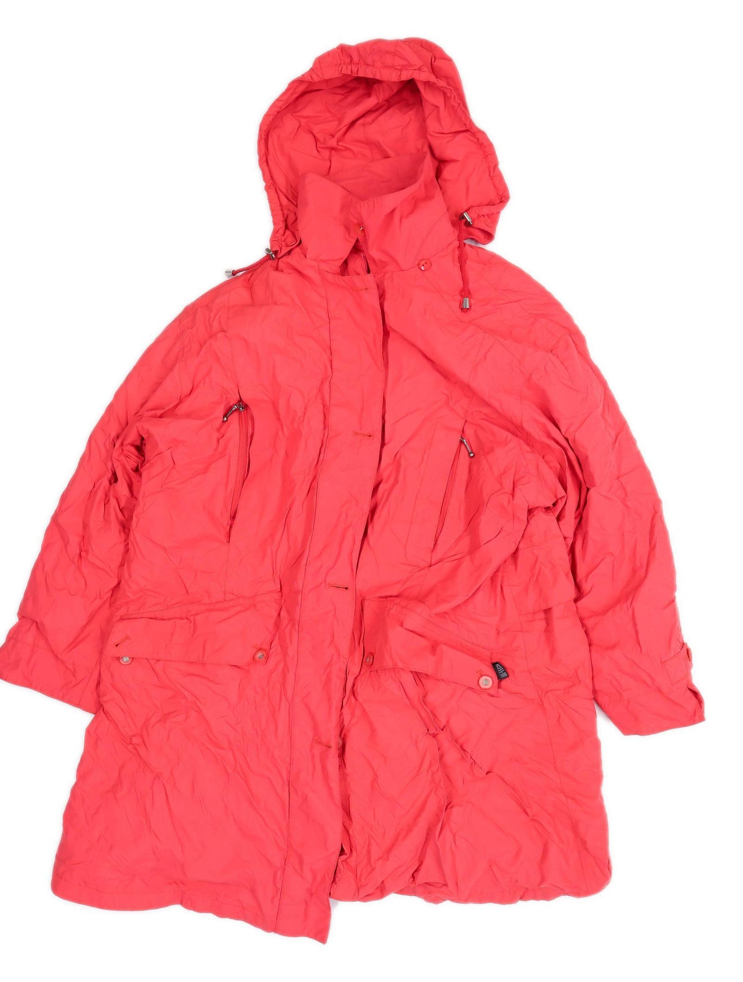 Hi-tech Womens Size L Polyamide Red Coat