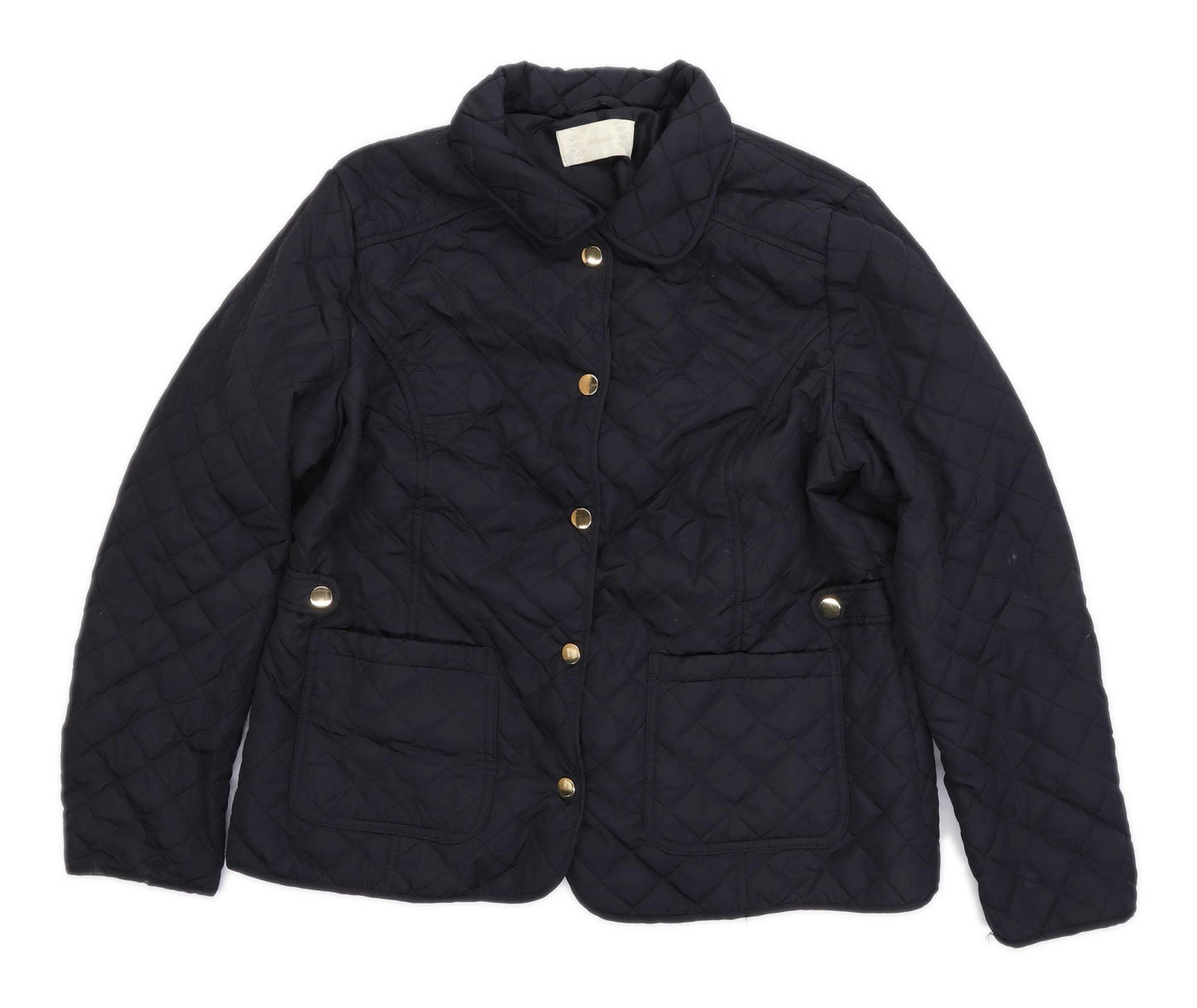 BHS Womens Size 18 Black Quilted Jacket