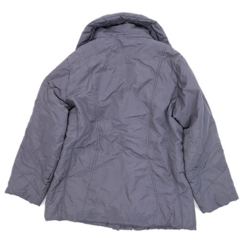 New Morrigan Womens Size XL Cotton Blend Grey Coat