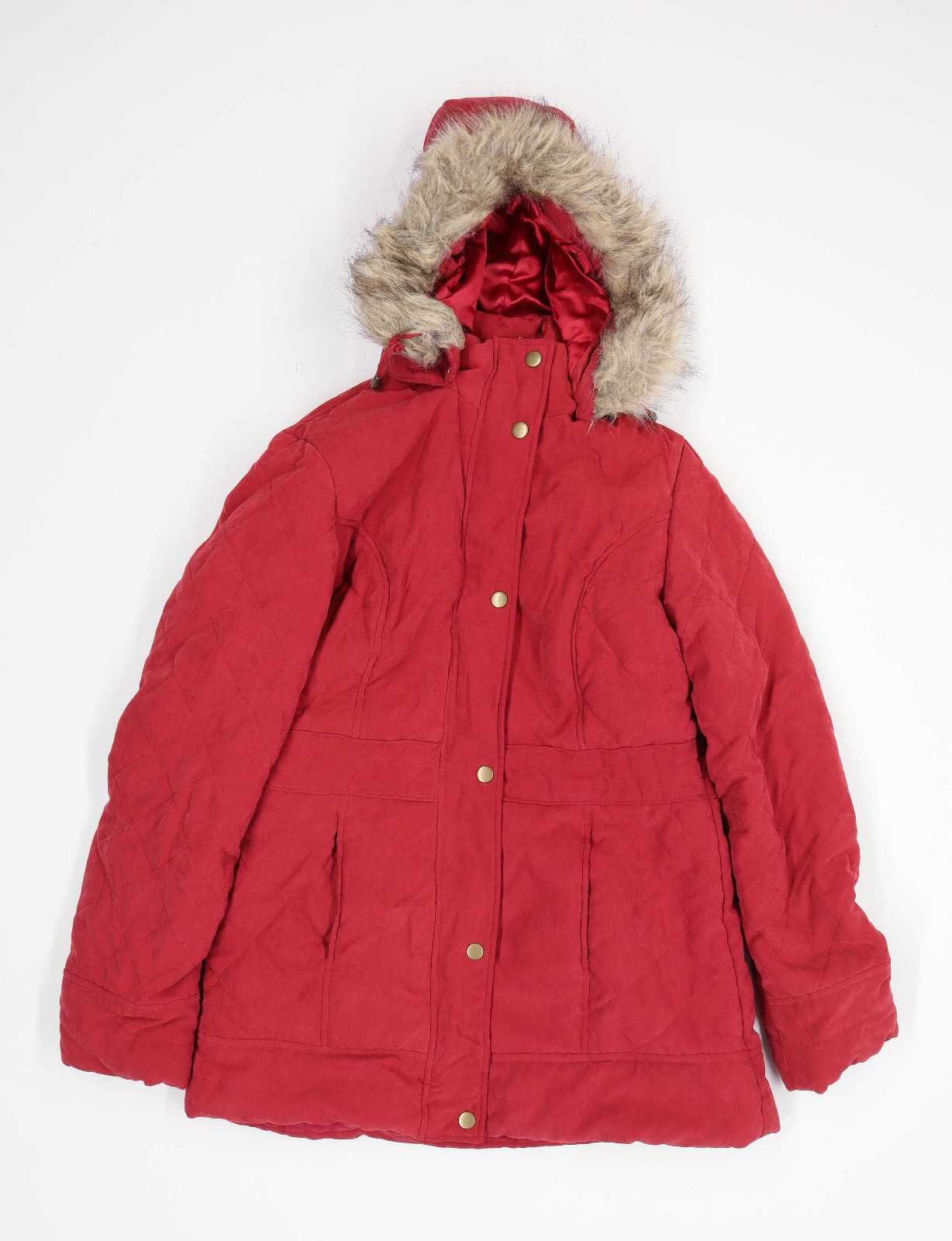 BHS Womens Size 10 Red Coat