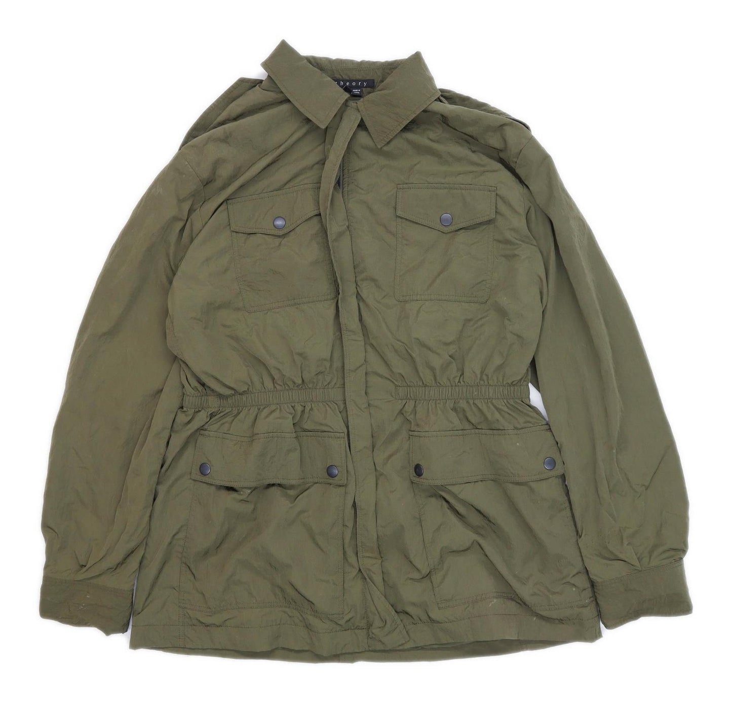Theory Womens Size M Green Jacket