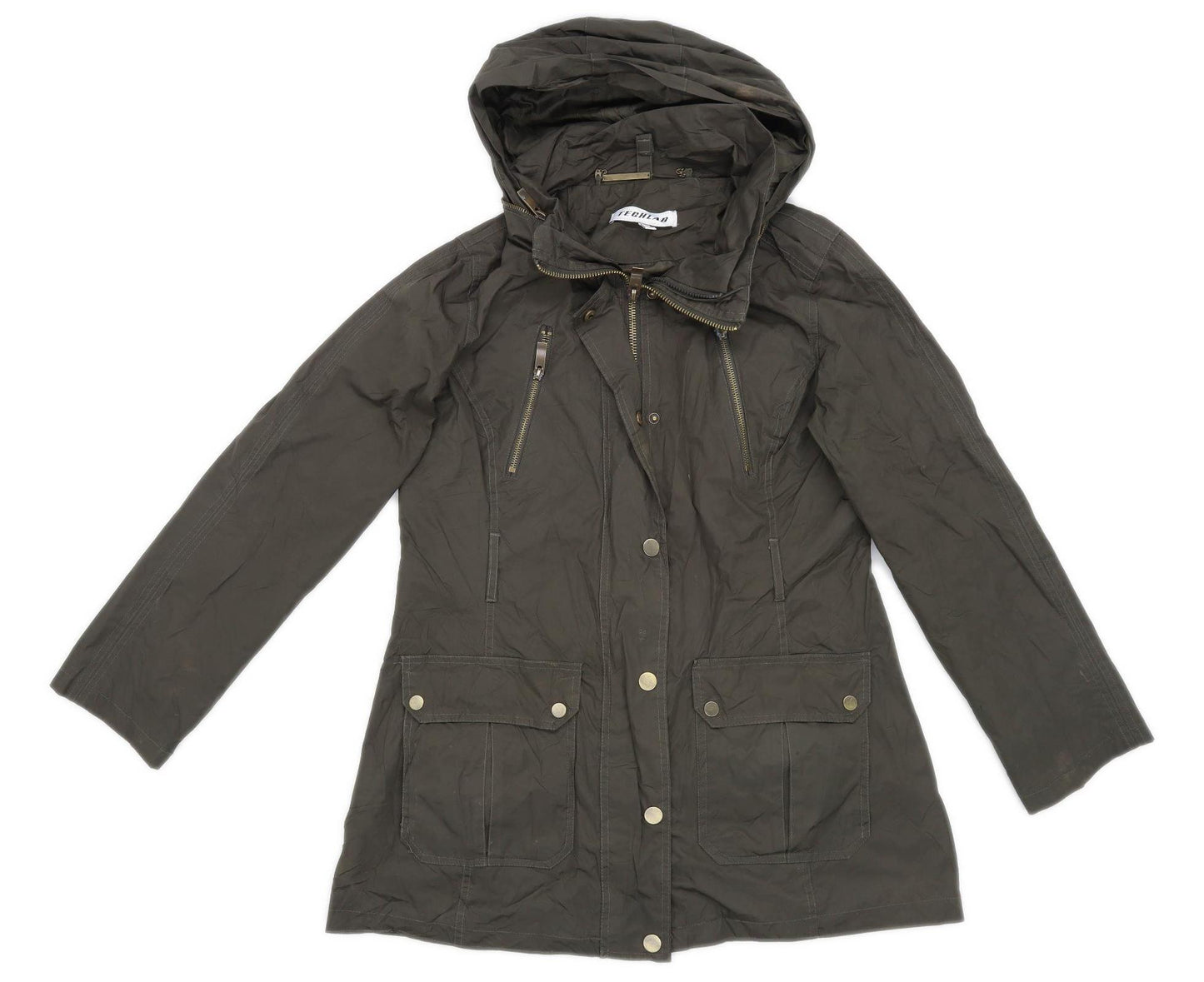 Techlab Womens Size M Green Coat