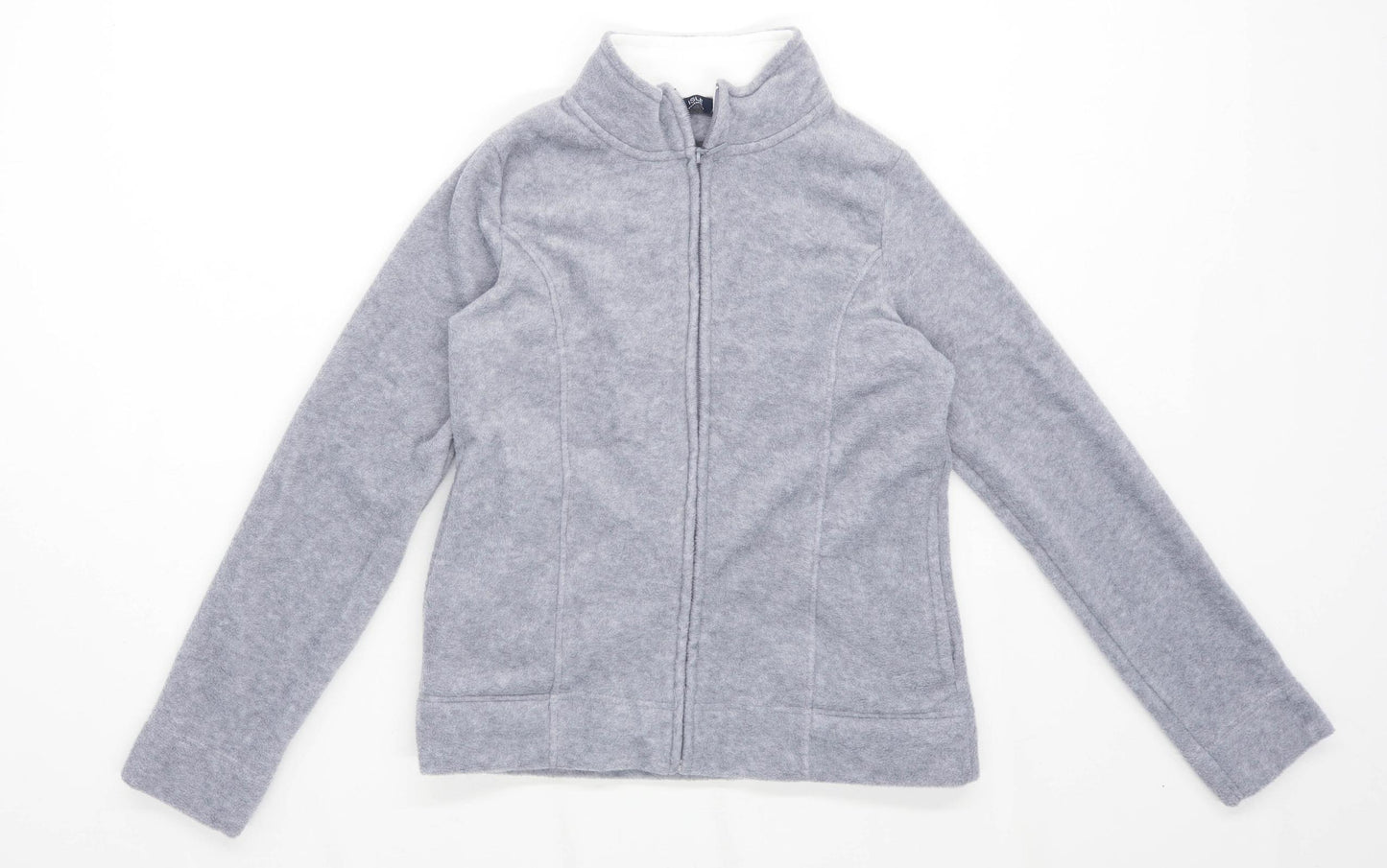 Isle Womens Size 10 Fleece Grey Jacket