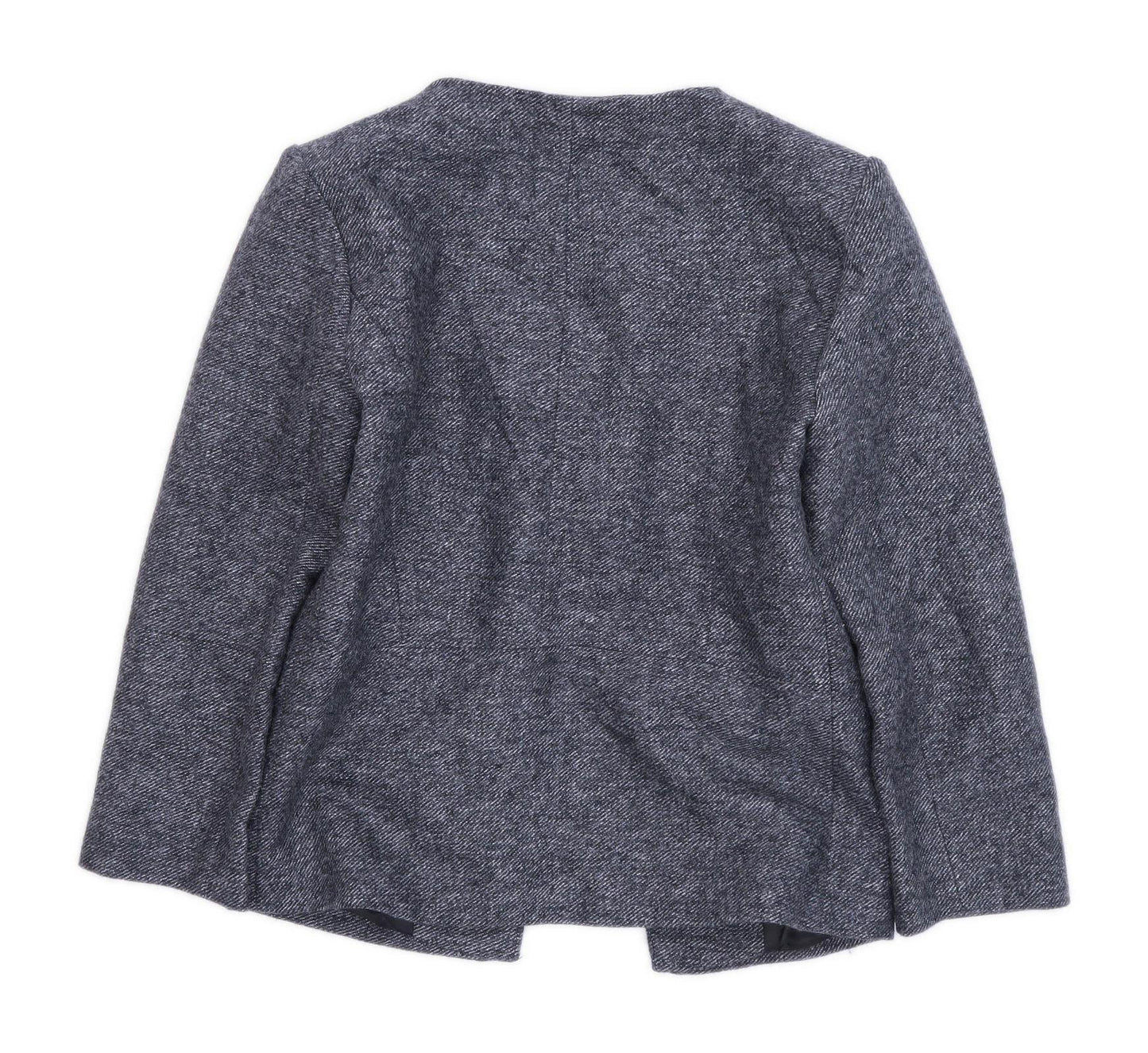 Only Womens Size 6 Textured Grey Jacket