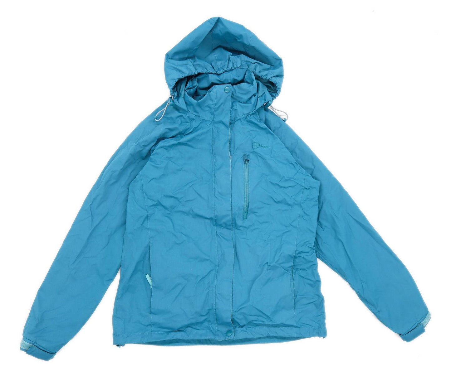 Higear Womens Size 12 Blue Raincoat