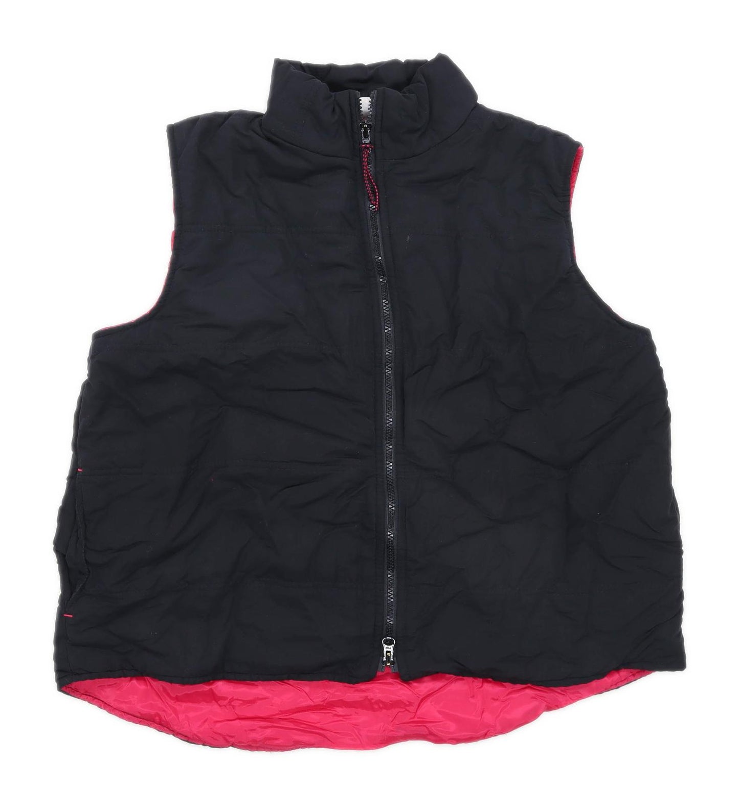 Tesco Womens Size 18 Black Gilet